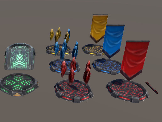 Handpainted Сapture point pack