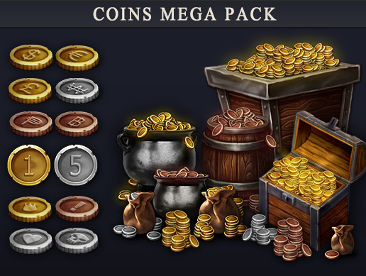 Coins Mega Pack Icons