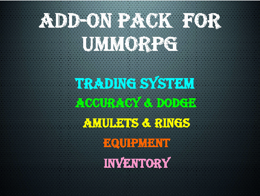 Add-ons for uMMORPG