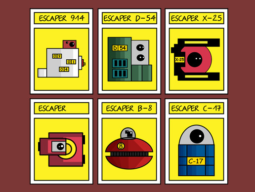 2D Animated Spaceships