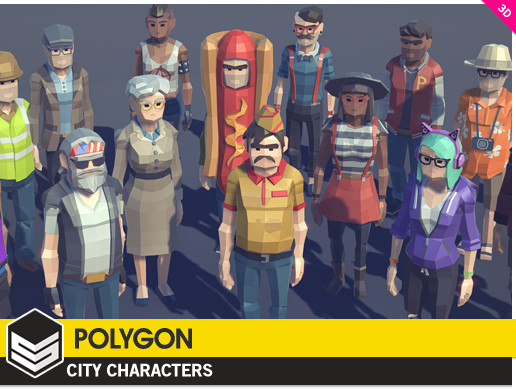 POLYGON - City Characters