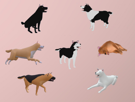 Animated Dogs Package