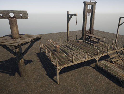 Medieval torture PACK HDRP