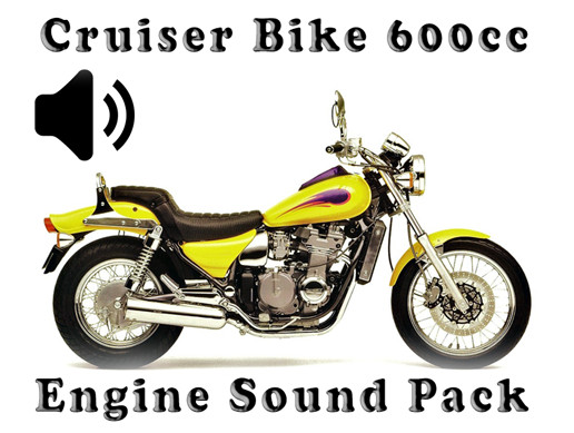 Cruiser Bike 600cc - Engine Sound Pack