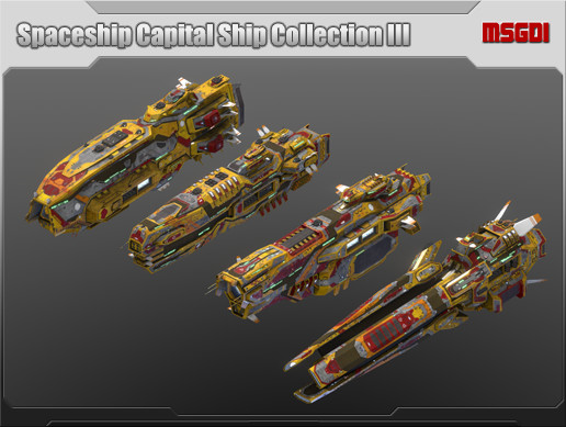 Spaceship Capital Ship Collection III