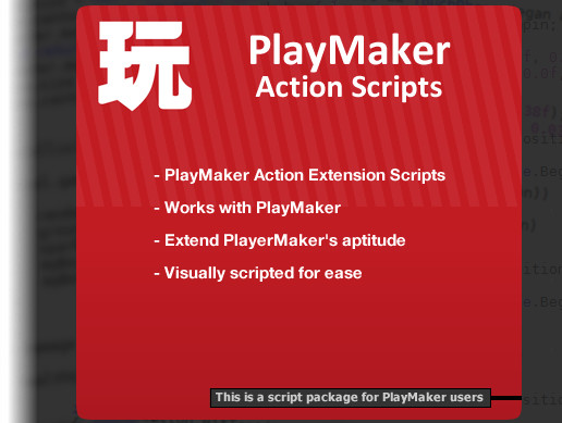 PlayMaker Extension Action Scripts