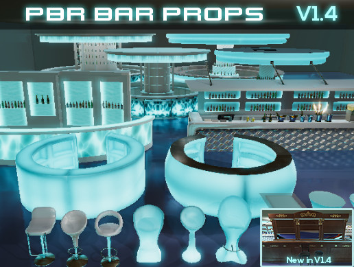 PBR Bar Props