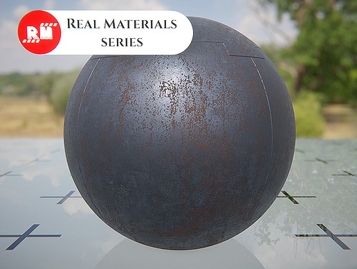 Metal Beam Rusty