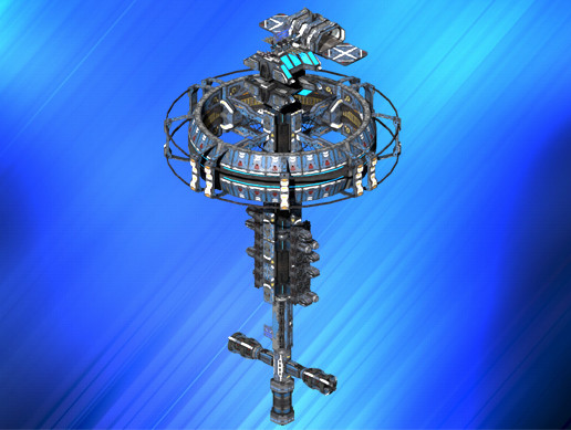 Scifi Corporate + Mining Station
