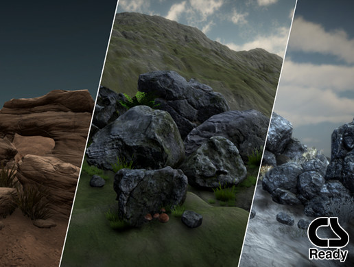 Rocks and Boulders Mega Pack Volume 1