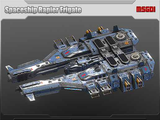 Spaceship Rapier Frigate