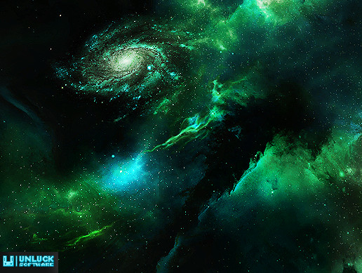 Skybox Green Nebula