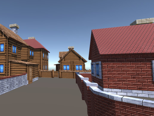Handpainted Houses pack(source include)