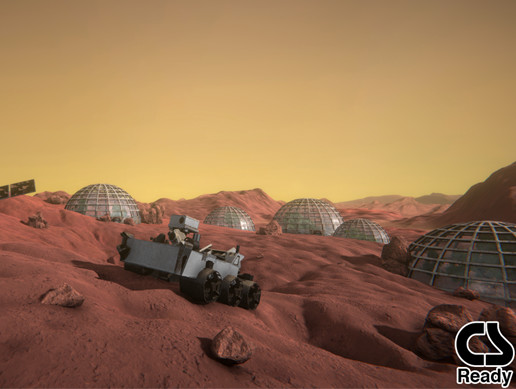 Moon / Mars Props