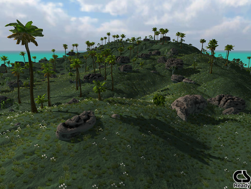 Tropical Island Terrain
