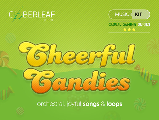 Cheerful Candies - casual games music kit
