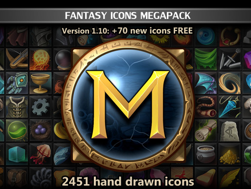 Fantasy Icons Megapack