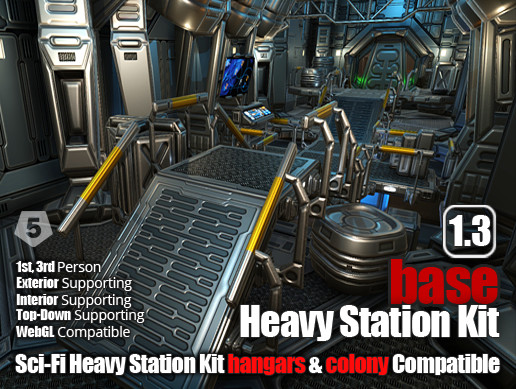 Sci-Fi Heavy Station Kit base