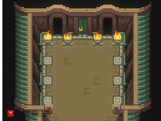 Top Down 2D Dojo Chip Set