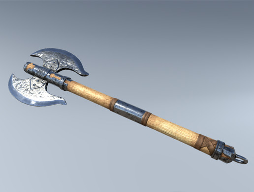 Medieval Axe PBR