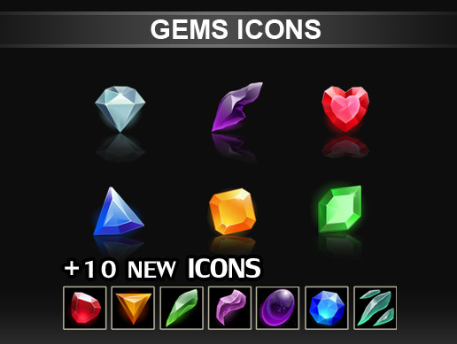 Gems Icons