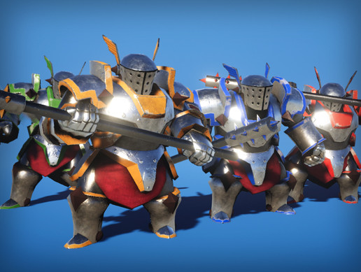 Heavy Knight PBR