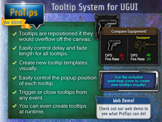 ProTips - UGUI Tooltip System