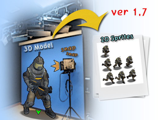 Sprite Baking Studio (3D to 2D)