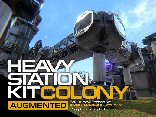 Sci-Fi Heavy Station Kit colony AUGMENTED