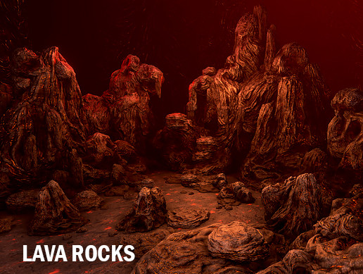 Lava rocks