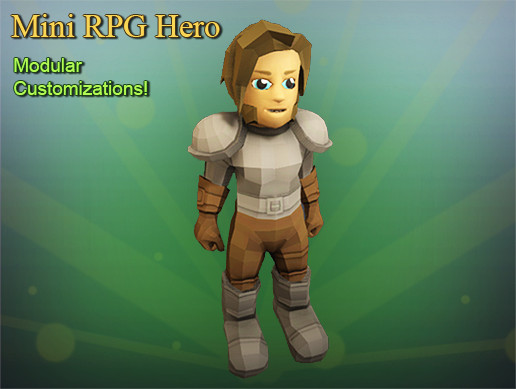 Customizable Mini Fantasy RPG Heroes - MOBILE