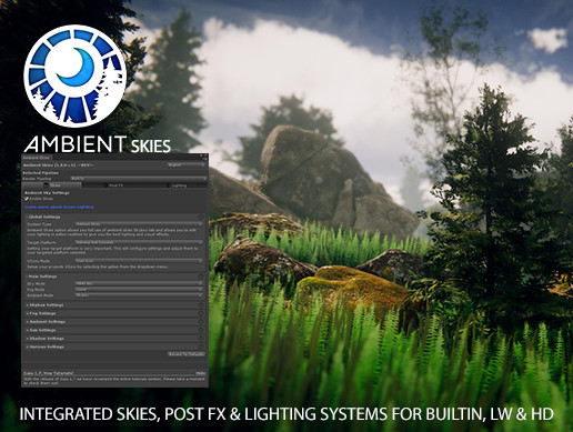 Ambient Skies - Skies, Post FX, Lighting