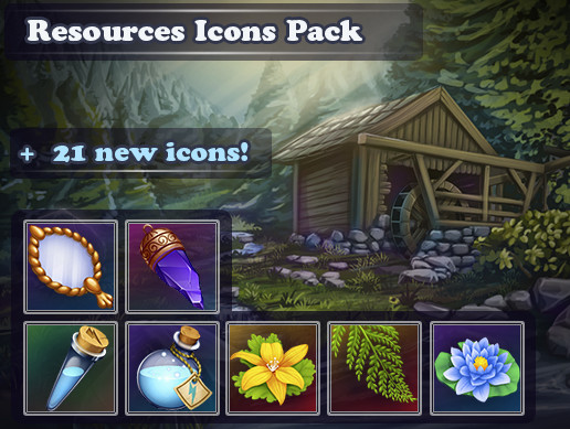 Resources Icons Pack