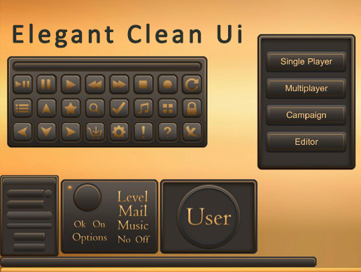 Elegant Clean Ui