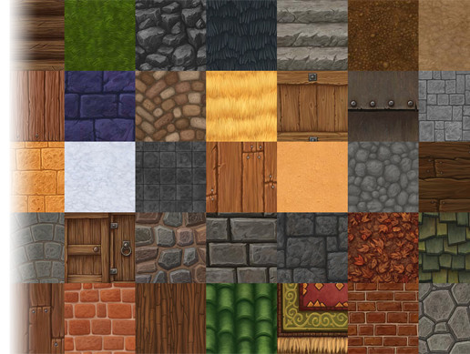 Hand Painted Texture Pack 1