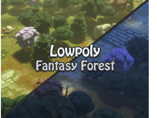 Lowpoly Fantasy Forest