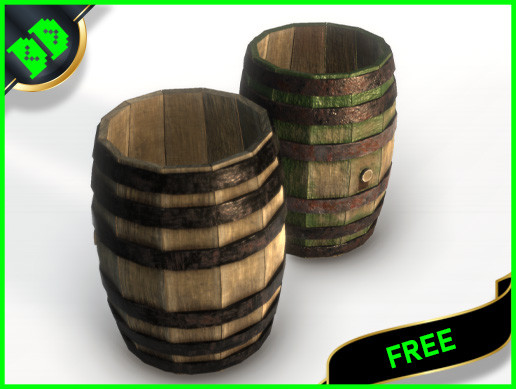 Barrel PBR Free
