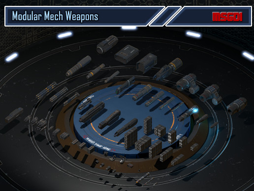 Modular Mech Weapons