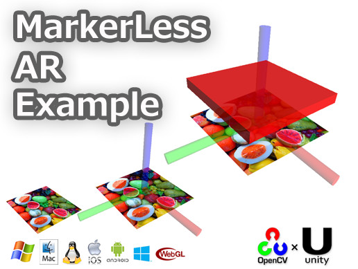 MarkerLess AR Example