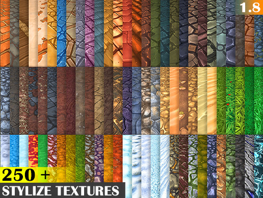 Hand Painted Texture Mega Bundle