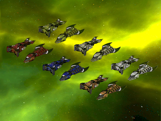 Thaalian Empire Frigates
