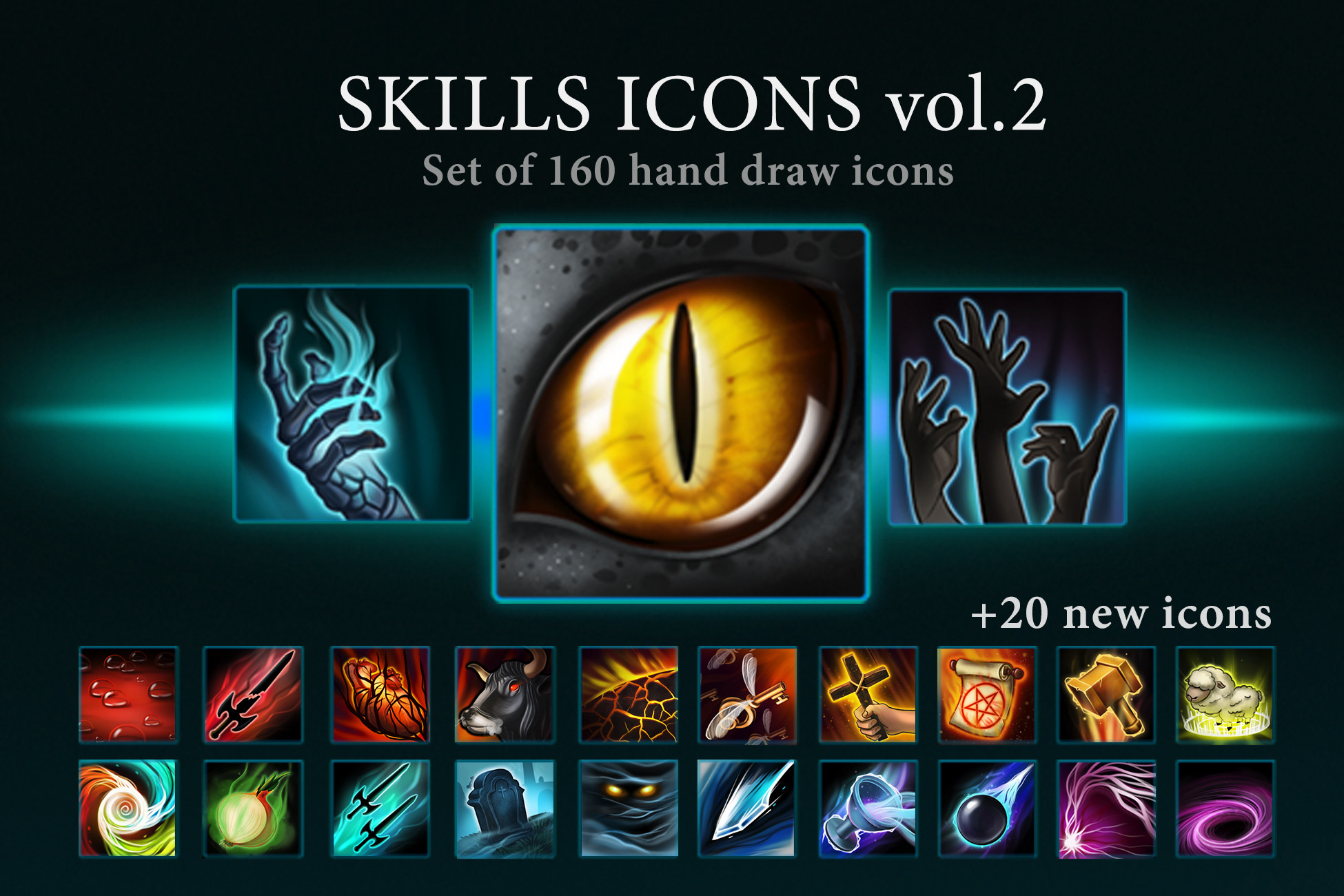 Skills Icons vol.2