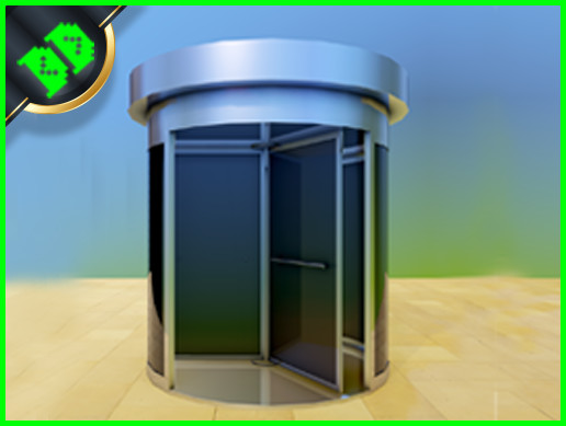 Automatic Revolving Door