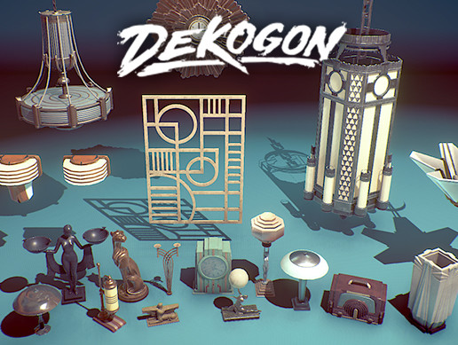 Art Deco Furniture Props: VOL 2