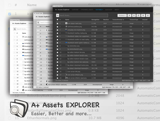 A+ Assets Explorer