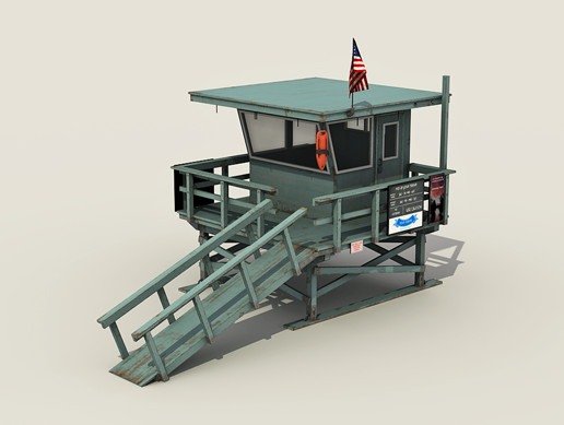 Big Lifeguard Station