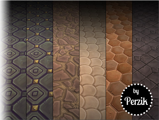 Floor Textures Pack 01