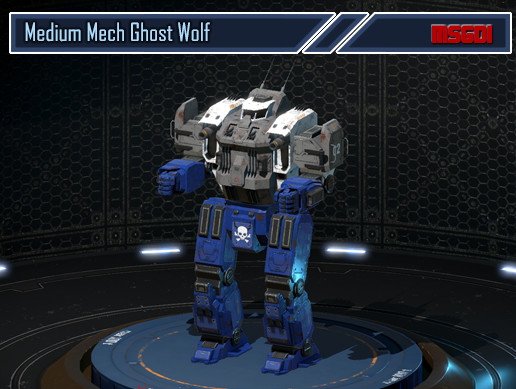 Medium Mech Ghost Wolf
