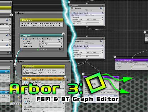 Arbor 3: FSM & BT Graph Editor