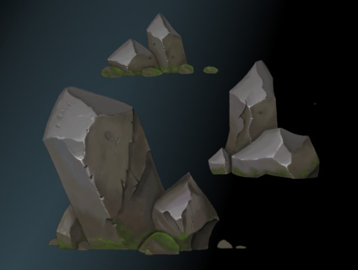 Mossy Rocks